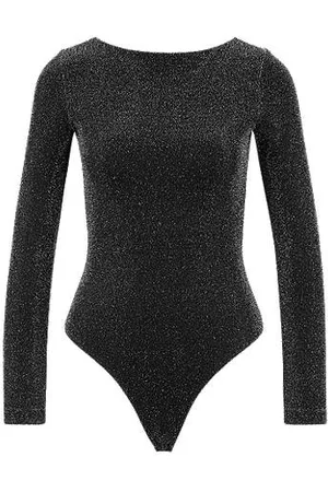 HUGO BOSS Kvinder Undertøj bodies - Sparkling jersey bodysuit with deep-cut back