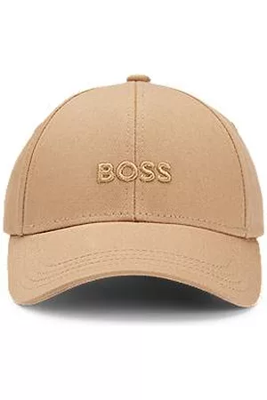 HUGO BOSS Kvinder Kasketter - Cotton-twill cap with embroidered logo