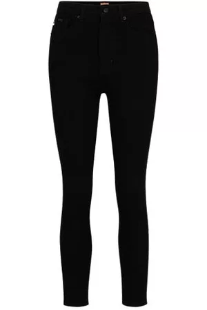 HUGO BOSS Slim fit jeans i stay black-denim med kraftig stræk