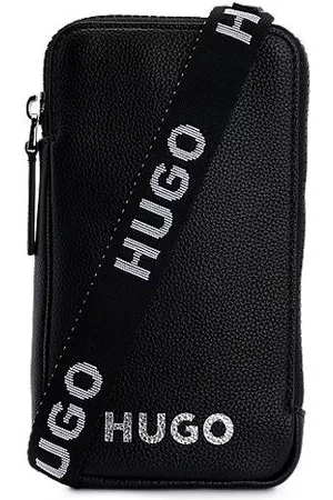 HUGO BOSS Kvinder Mobil Covers - Faux-leather phone holder with logo details