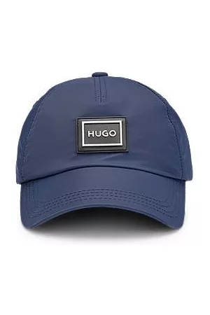 HUGO BOSS Framed-logo cap in nylon twill