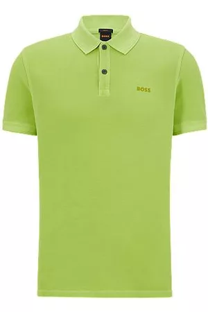 HUGO BOSS Mænd Poloer - Slim-fit polo shirt in cotton piqué