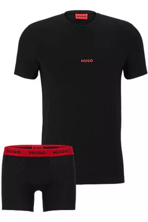 HUGO BOSS Mænd Undertøjssæt - Stretch-cotton underwear set with logo details