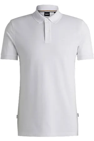HUGO BOSS Pallas poloshirt i bomuldspiqué med logodetaljer