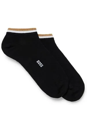 HUGO BOSS Pakke med to par ankelstrømper med signaturstribe