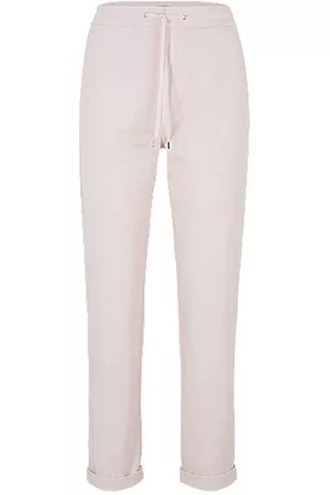 HUGO BOSS Kvinder Habitbukser - Regular-fit trousers in stretch-cotton twill