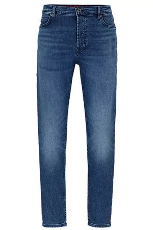 HUGO BOSS Mænd Stretch - Tapered-fit jeans in comfort-stretch denim