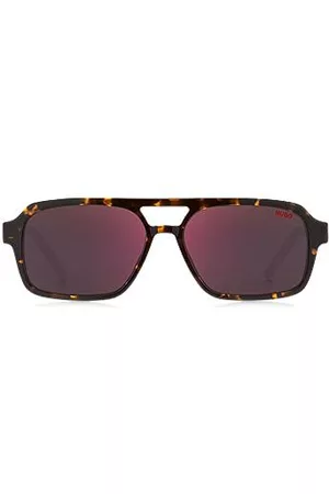 HUGO BOSS Mænd Solbriller - Acetate sunglasses with bi-layered front