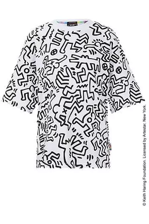 HUGO BOSS Mænd Kortærmede - X Keith Haring graphic T-shirt in cotton jersey