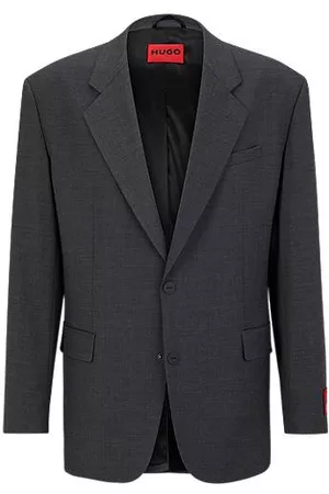 HUGO BOSS Mænd Blazere - Single-breasted jacket in performance-stretch fabric