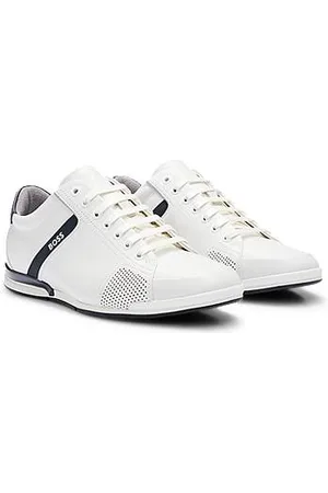 HUGO BOSS Lædersneakers, der har for med lugtkontrol