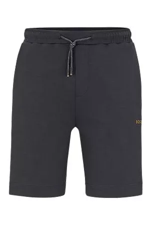 HUGO BOSS Mænd Shorts - Stretch-cotton-blend shorts with tape trims