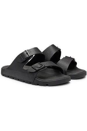 HUGO BOSS Sandaler til alle køn med dobbeltrem og struktureret overdel