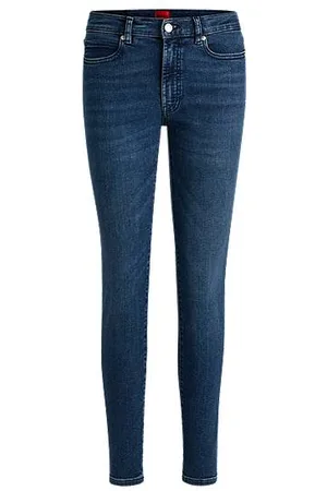 HUGO BOSS Jeans med skinny fit i blå denim med stræk