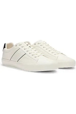 HUGO BOSS Sneakers i imiteret læder med almindelig og kornet tekstur