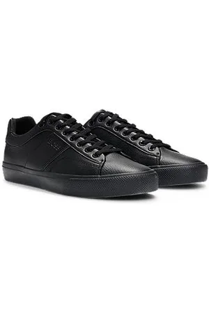 HUGO BOSS Sneakers i imiteret læder med almindelig og kornet tekstur