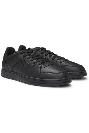 HUGO BOSS Sneakers i imiteret læder med logo