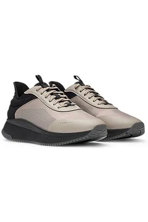 HUGO BOSS TTNM EVO-sneakers med rillet ydersål