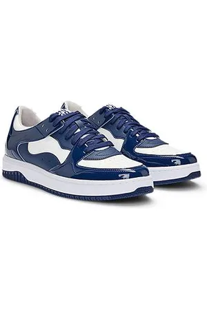 HUGO BOSS Sneakers med patenteret imiteret læder