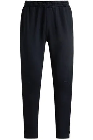 HUGO BOSS Active tracksuit-bukser i stof med stræk og fugttransporterende egenskaber