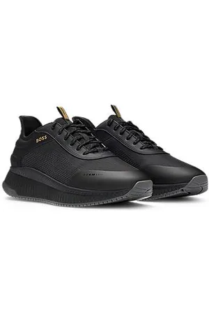HUGO BOSS TTNM EVO-sneakers med rillet ydersål