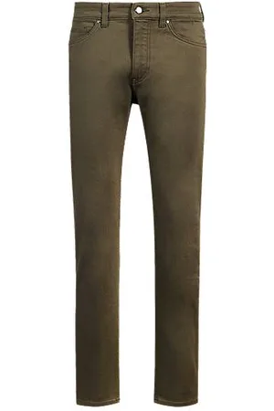 HUGO BOSS Porsche x -jeans med tapered fit i performance-denim med stræk