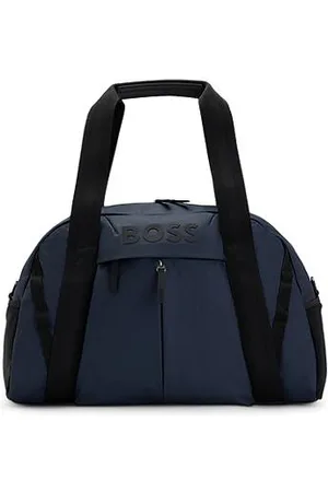 HUGO BOSS Weekendtaske i imiteret læder med logo