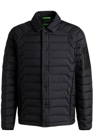 HUGO BOSS Vandskyende jakke med let isolering
