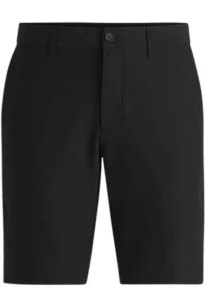 HUGO BOSS Slim fit shorts i vandskyende stof med stræk