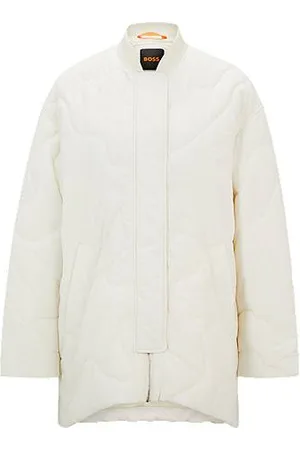 HUGO BOSS Quiltet jakke med vandskyende finish