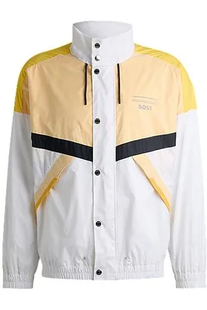 HUGO BOSS Porsche x vandskyende jakke med colour blocking