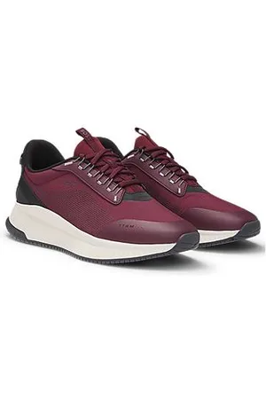 HUGO BOSS TTNM EVO-sneakers med rillet sål