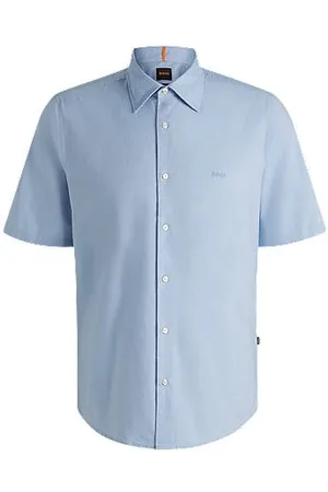 HUGO BOSS Skjorte med regular fit i oxfordbomuld