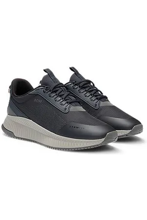 HUGO BOSS TTNM EVO-sneakers med rillet sål