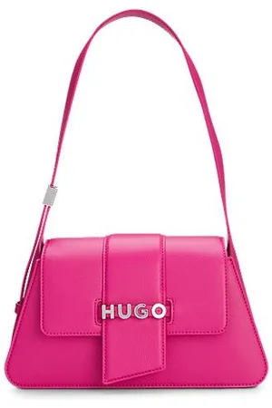 HUGO BOSS Skuldertaske i imiteret læder med logodetaljer