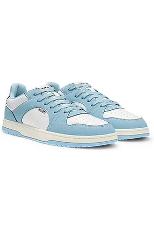 HUGO BOSS Sneakers med low-top-design i imiteret læder