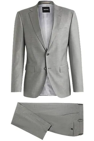 HUGO BOSS Regular fit jakkesæt i to dele i en uldblanding