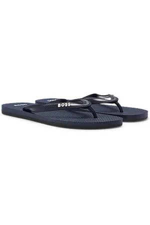 HUGO BOSS Flip flops med brandet strop
