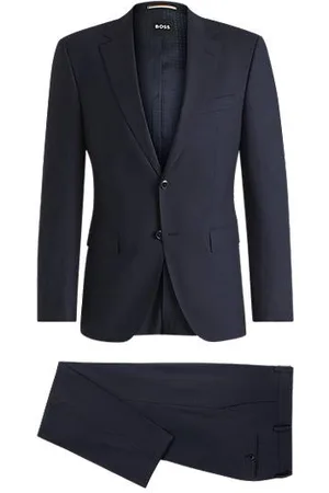HUGO BOSS Regular fit jakkesæt i to dele i en uldblanding