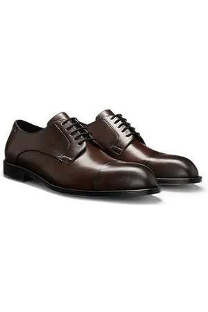 HUGO BOSS Derbysko i læder med tåkappe
