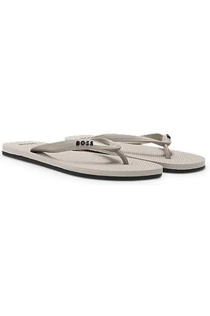 HUGO BOSS Flip flops med brandet strop