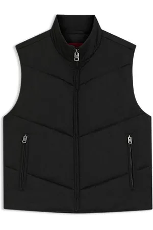 HUGO BOSS Vandskyende vest i foret satin