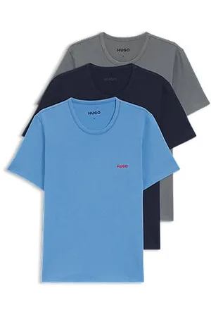 HUGO BOSS Pakke med tre undertrøje-T-shirts i bomuldsjersey