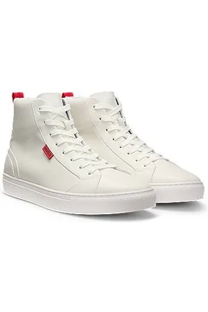 HUGO BOSS Sneakers med høj profil i imiteret læder