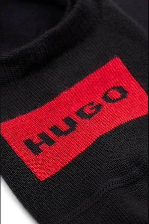 HUGO BOSS Pakke med to par sneakersstrømper i bomuldsblanding