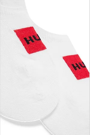 HUGO BOSS Pakke med to par sneakersstrømper i bomuldsblanding