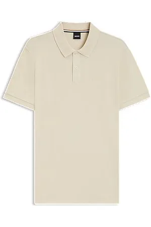 HUGO BOSS Pallas poloshirt i bomuldspiqué med logodetaljer