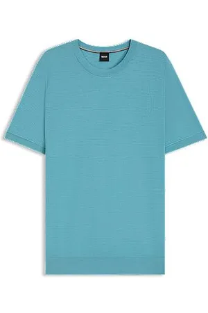 HUGO BOSS Strikket sweater i forskellige strukturer