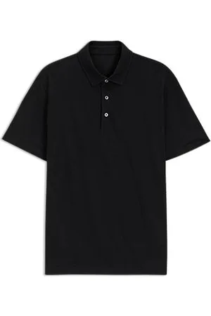 HUGO BOSS Poloshirt i bomuld og silke fra BECKHAM x