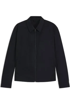 HUGO BOSS Jakke i bomuldsblanding fra BECKHAM x med lynlåslukning